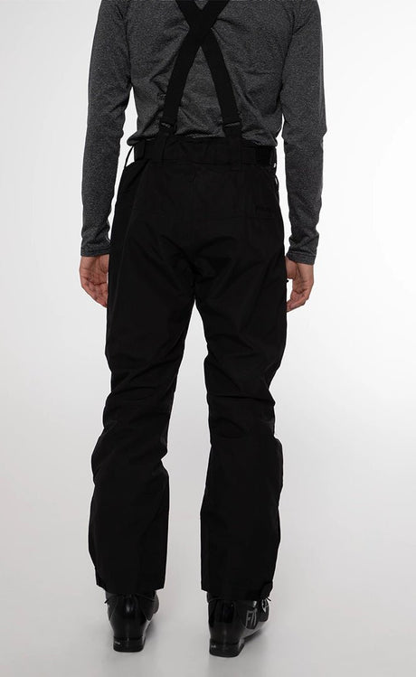 Pantalones de esquí Owens Black para hombre#SnowProtest Pantalones de esquí