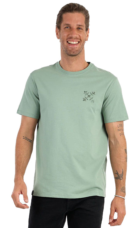Camiseta Oxbow Tirikou S/S Graphic Oasis Homme OASIS