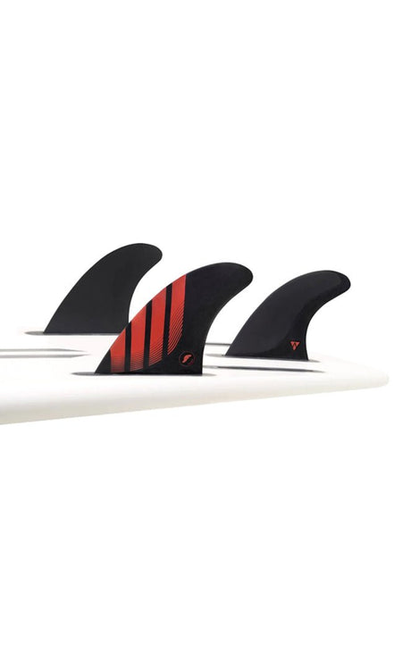P8 Alpha Series Carbono Rojo Dérives Thruster Surf#DérivesFutures