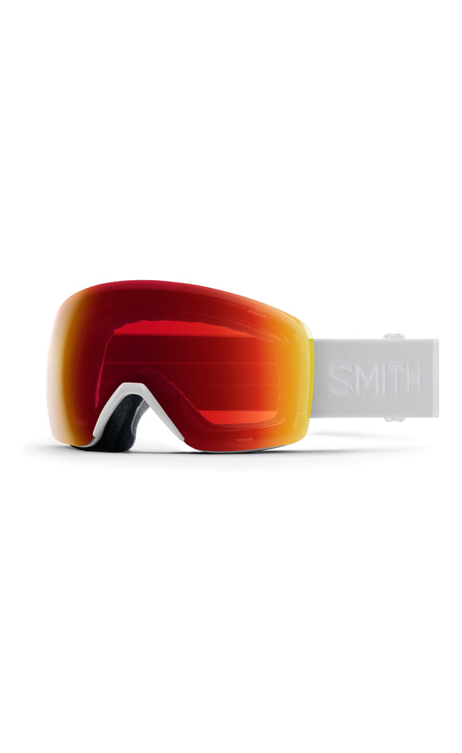 Gafas de esquí Smith Skyline White Vapor Red Mirror WHITE VAPOR