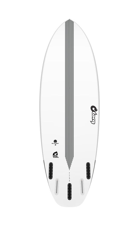 Torq Tabla de Surf Tec Shortboard 5'10 Summer5 BLANCA (PRP01)