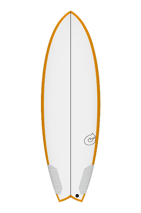 Torq Tec Summer Surfboard Fish NARANJA/BLANCO
