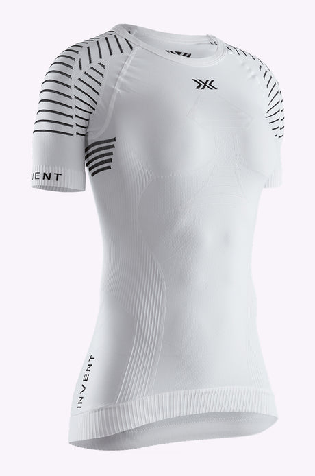 Camisa X-bionic Sl Lt Invent Round Nck Mujer BLANCO/GRIS